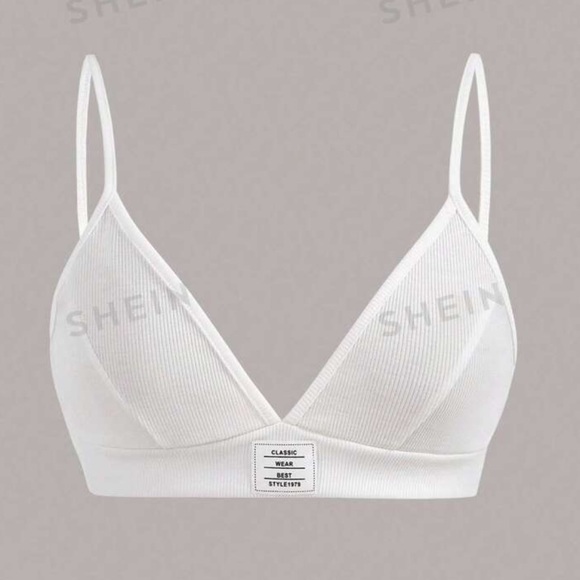 3 Piece Summer Letter Patch Short Halter Top Bundle— White, Black & Light Purple - Picture 11 of 14